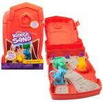 Spin Master Kinetic Sand, Sandy Farm, set de joaca cu nisip kinetic si accesorii