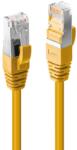 Lindy Patch Cord Lindy 47860, Cat. 6A, S/FTP, 0.30 m, Yellow (47860)