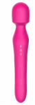 Mokko Toys Vibrator Masaj Claire, 2 Motoare, 10 Moduri Vibratii, Heating, Silicon, USB, Roz, 23.7 cm, Mokko Toys, Velvet Obsession Vibrator