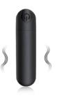 Guilty Toys Mini Glont Vibrator VibeX, 10 Moduri Vibratii, ABS, USB, Negru, 7.5 cm, Guilty Toys Vibrator