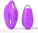Mokko Toys Vibrator Cuplu Athena, 12 Moduri Vibratii, Remote Control, Silicon, USB Magnetic, Mov, Mokko Toys, Simply Fun Vibrator