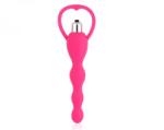 Guilty Toys Bile Anale Silkey 10 Moduri Vibratii Silicon Roz 17 cm Guilty Toys