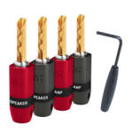 AudioQuest SureGrip 300 Gold banándugó (4db/csomag)