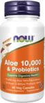 NOW Aloe Vera 10.000 & Probiotics, 60 capsule, Now