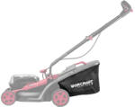 Worcraft Fűnyíró fűgyűjtő alkatrész, Worcraft CLM-S40Li akkumulátoros fűnyíróhoz, fekete, 77. számú pótalkatrész (TC1190924)