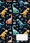 Victoria Füzet, tűzött, A5, vonalas, 32 lap, 1. osztály, COOL BY VICTORIA Dinosaurus world, 14-32 (ISVFC90)