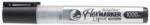FlexOffice Táblamarker, 2, 5 mm, kúpos, FLEXOFFICE "WB016", fekete (OW-1819) - patronbolt