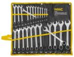 WMC WMC Kétoldalas villáskulcs készlet 25 darabos, 6-32 mm, Cr-V anyagból (F54761)