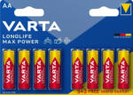 VARTA 8db Varta Longlife Max Power AA ceruza elem távirányítóhoz (LR06)