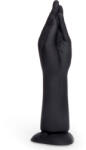 b-Vibe Vibrating Silicone Fisting Dildo Black Dildo