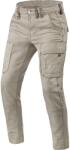 Revit Cargo Brant Slim extra rövidített motoros farmernadrág homokos