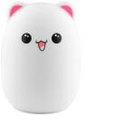 Tracer Teddy Bear, RGB LED, 5 színtónus, 4 világítási mód, Szilikon, Vezeték nélküli, éjszakai lámpa
