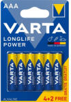 VARTA 4903121436 Helps Longlife Power AAA (LR03) mikroceruza elem 4+2db/bliszter