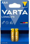 VARTA 4103101412 Longlife AAA (LR03) alkáli mikroceruza elem 2db/bliszter