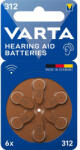 VARTA 24607101416 312 hallókészülék elem 6db/bliszter - ipkameradiszkont
