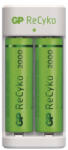 GP Batteries GP Eco E211 Akkutöltő + 2×AA GP ReCyko 2000 - ipkameradiszkont