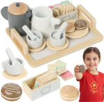 Kruzzel teáskészlet gyerekeknek fából (26543)