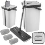 Ruhhy Kétkamrás felmosó szett 11 L vödörrel és mopfejekkel (27232)
