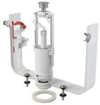 Alcaplast ALCA SA2000K 1/2" CHROM szett: öblítő STOP nyomógombbal, oldalsó bekötésű töltőszelep 1/2", vakdugó, csavarok, tömítések (SA2000K-12)