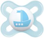 MAM Start szilikon játszócumi 0-2 hó - Kék hajó