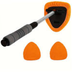 Autolife Teleszkópos szélvédő tisztító cserélhető kendővel 23 - 47 cm-ig, Autolife 09019