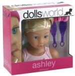 Dolls World Ashley cap de păpușă cu accesorii pentru pieptănat (60586) Papusa