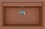 Elleci ELLECI- Mosogatótálca Sintesi 130 Keratek K83 Cavern Clay inox tartozékokkal (LKS13083)