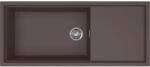 Elleci ELLECI- Mosogatótálca Sintesi 510 Keratek K87 Cocoa inox tartozékokkal (LKS51087)