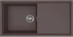 Elleci ELLECI- Mosogatótálca Sintesi 480 Keratek K87 Cocoa inox tartozékokkal (LKS48087)