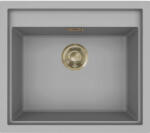 Elleci ELLECI- Mosogatótálca Sintesi 105 Keratek K99 Dark Grey arany tartozékokkal (LKS10599GLD)