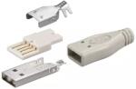 Goobay Conector USB A tata cu lipire Goobay (12025) - pretexpert