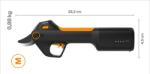 Fiskars FISKARS Fiskars e-Metszõolló beépített akkumulátorral bypass (ÚJ ) 1082297
