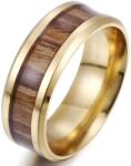 HARAHU WO-17198 Gyűrű - Arany/Barna/55mm KP17198