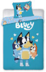 Bluey Loving Moments gyerek, ovis ágyneműhuzat 100×135cm, 40×60 cm - lord