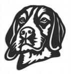 LaserGroot Fa kép 3D Kutya Fajták Beagle Fali dekoráció Ajándék (LaserGroot)