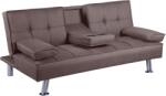 Ramely Canapea extensibila, maro, GOLDIA NEW Canapea