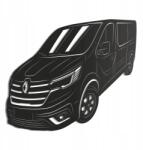 LaserGroot Vászonkép Fa 3D Renault Trafic Minibusz Fali Ajándék XL (LaserGroot)
