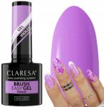 Claresa Brush Easy Gel Építő Körömlakk Gél Manikűr Violet 5g (5903819834468)