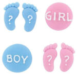 Cake-Masters Culpitt cukor díszítés gender reveal, 12 db (18487)