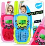 GALAXIA Walkie Talkie Gyerekeknek 2DB-OS Könyök Toki rövidhullámú adóvevő szett Nagy Hatótávolság (GALAXIA Walkie Talkie Travel 2 sztuki )