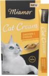 Miamor Cat Cream - Csirke és sajt, 6x15g - 90 g