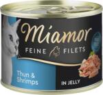 Miamor Filets - Aszpikban, konzerv, 185g - Tonhal + garnélarák