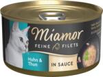 Miamor Filets - Szószban, konzerv, 85g - Csirke és tonhal