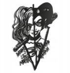 LaserGroot Fa kép 3D Harley Quinn Fali dekoráció Ajándék XL (LaserGroot)