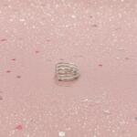 Pink Dream Beauty Oréya - arany /ezüst színű spirál mintás gyűrű Szín: Ezüst