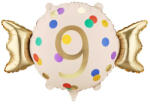Partydeco Szám, Számos lufi 30" 76cm - 9--es lufi (LUFI792940)