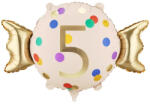 Partydeco Szám, Számos lufi 30" 76cm - 5--ös lufi (LUFI255071)