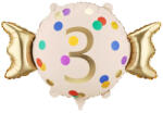 Partydeco Szám, Számos lufi 30" 76cm - 3-as lufi (LUFI291266)