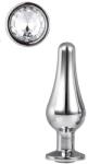 DreamToys GLEAMING LOVE SILVER PLEASURE PLUG S (9 cm)