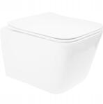 Rea Akasztós Wc Tál Rea Julio Rimless White Függesztett Tál Hófehér (REA-C4803)